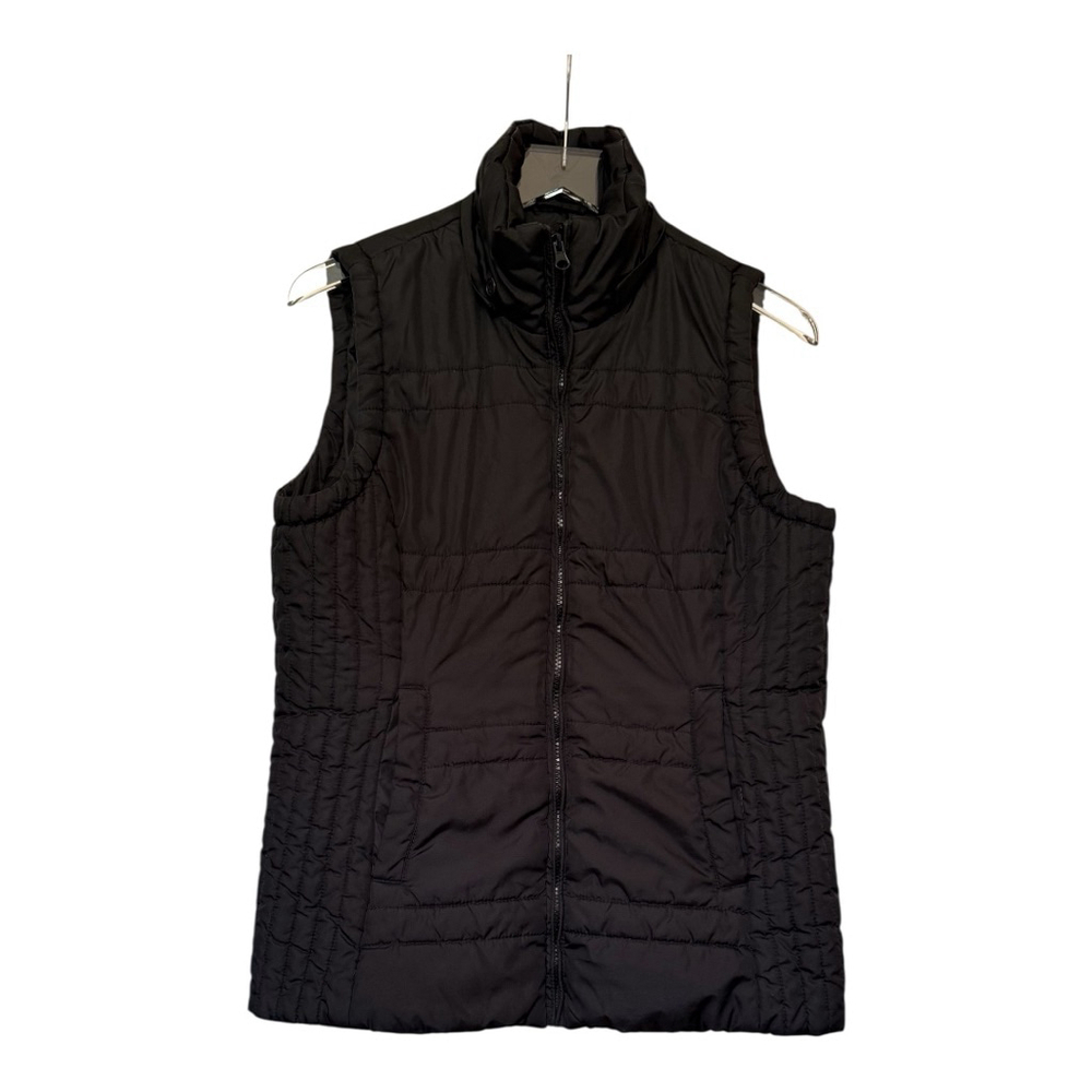 EUC Women's New York & Company Vest Size M Black